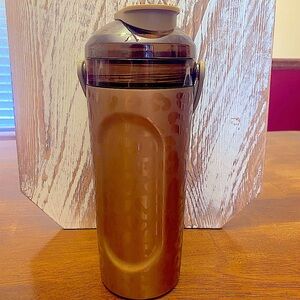 Brumate bronze leopard insulated travel tumbler
